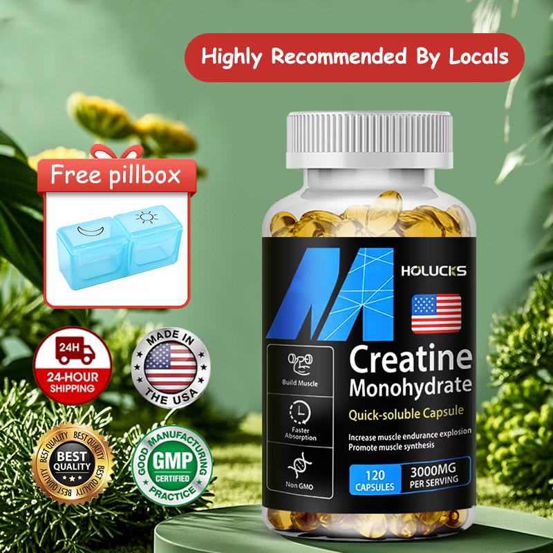 Creatine Hcl Capsule - High Potency Creatine 3000mg Capsules, Support