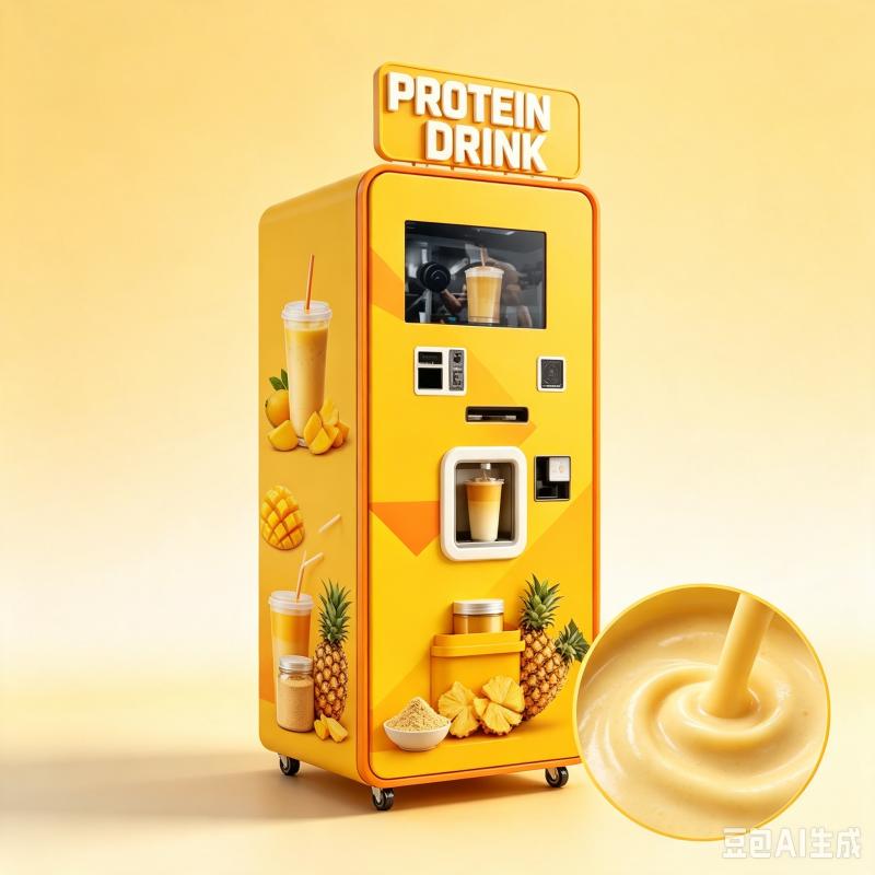 Protein Shake Vending Machine  - Nutrition Fitness Equipment review and price