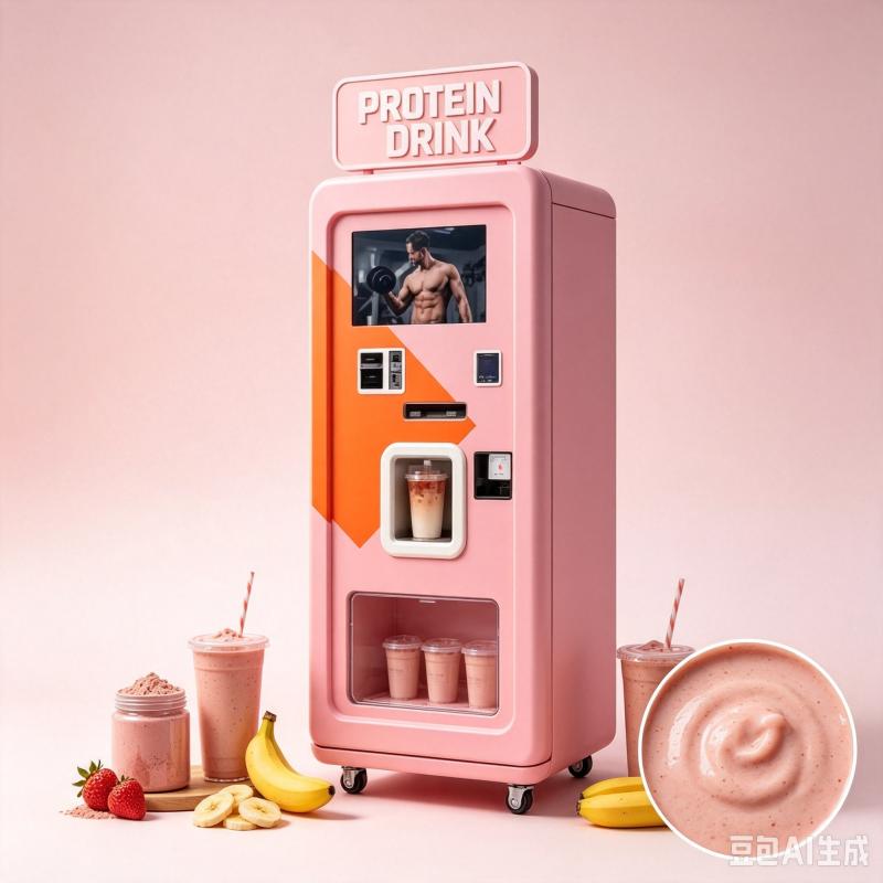 Protein Shake Vending Machine  - Nutrition Fitness Equipment review and price