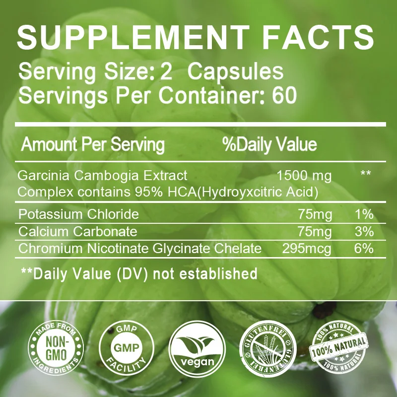 Garcinia Cambogia Capsules - M - Garcinia Cambogia Extract review and price