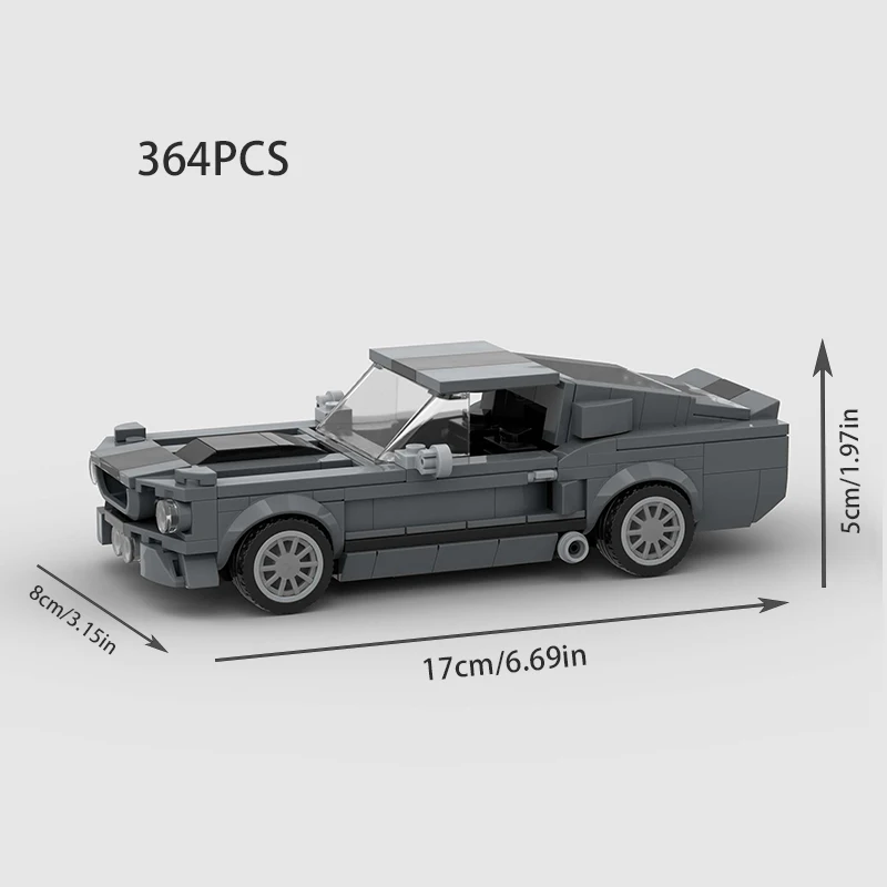 MOC GT500 Sports Supercar Buil - Victor Racket Jetspeed review and price