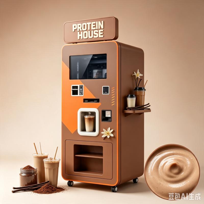 Protein Shake Vending Machine  - Nutrition Fitness Equipment review and price